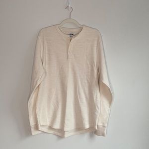 COPY - Thermal-Knit Long-Sleeve Henley T-Shirt for Men